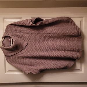 Tan Brown Cape sweater from Lane Bryant